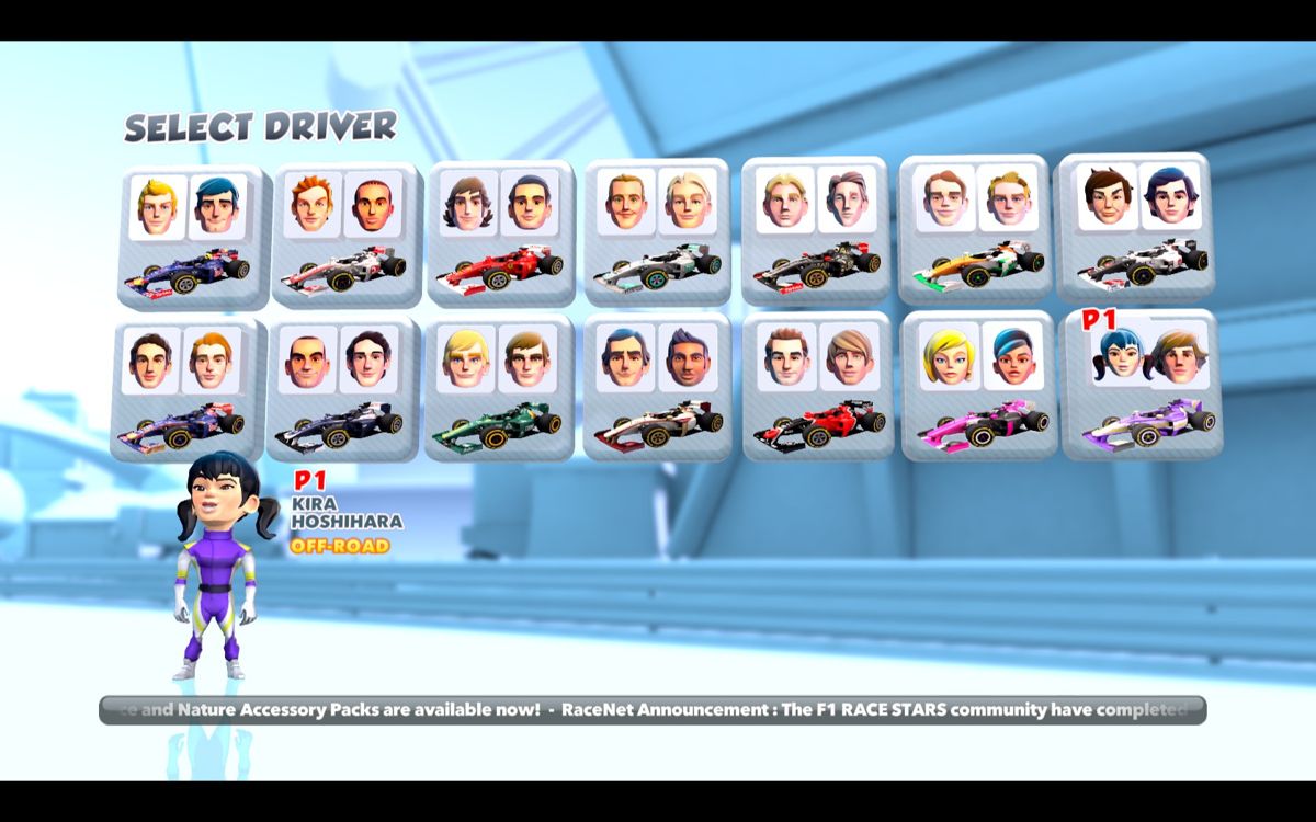 F1 Race Stars screenshot 3 for Xbox 360
